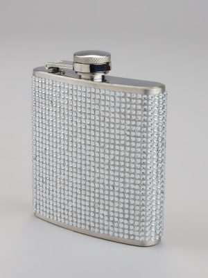 Sip in Sparkle Rhinestone Flask