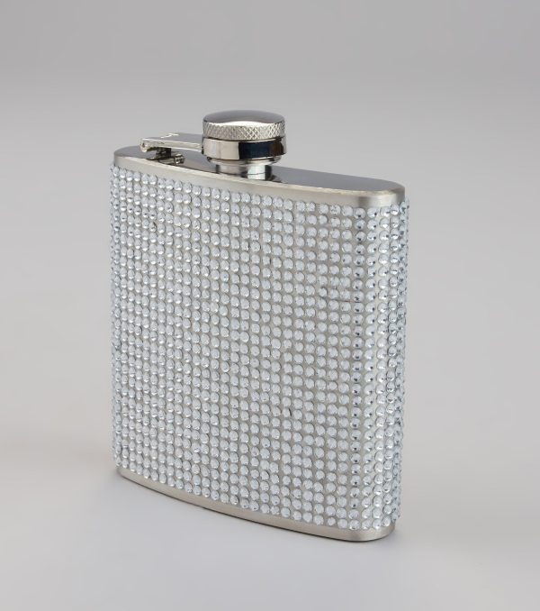 Sip in Sparkle Rhinestone Flask