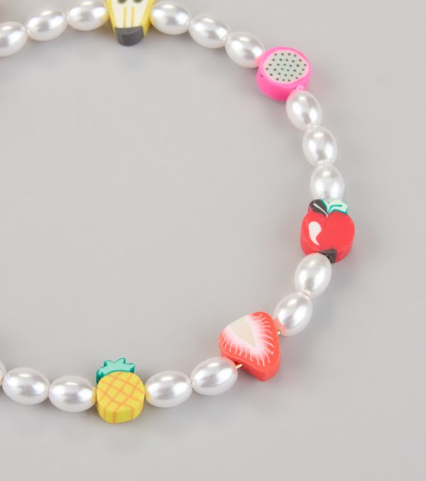 Fruity Crush Pearl Wristlet Keychain - Image 2