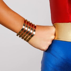 Bold Babe Chevron Metal Cuff