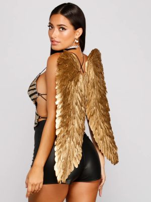 Magical Sparkle Halloween Glitter Wings