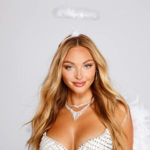 Sweet Angel Feathered Halo