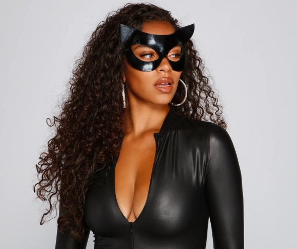 Feline Instincts Halloween Cat Mask