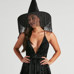 Spellbinding Beauty Witch Hat