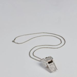 Make The Call Rhinestone Whistle