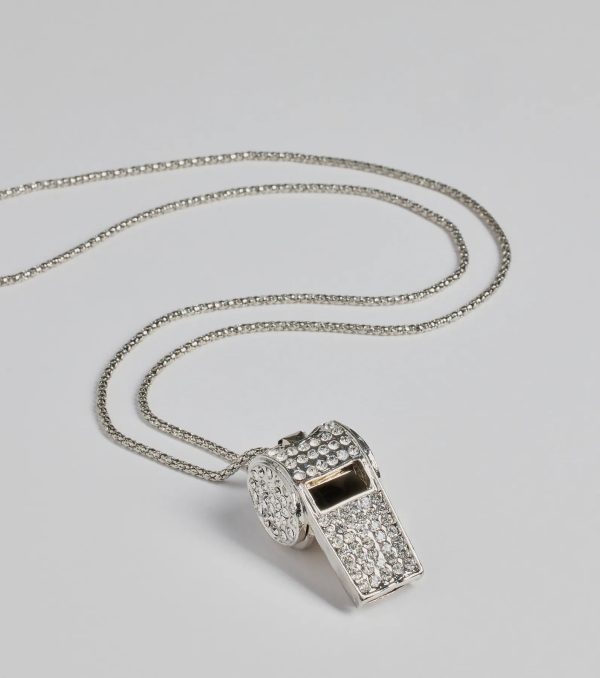 Make The Call Rhinestone Whistle - Image 2