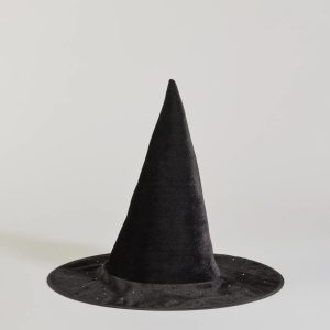 Bewitched Spellcaster Velvet Rhinestone Witch Hat