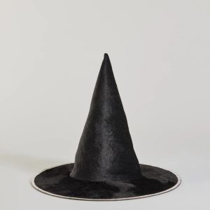 Hexed Beauty Velvet Rhinestone Witch Hat