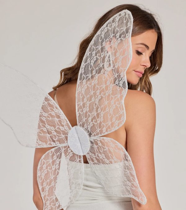 Mystical Fantasy Sheer Lace Wings - Image 3