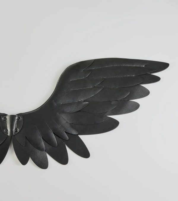 Dark Angel Faux Leather Wings - Image 5