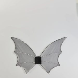 Cursed Fairy Rhinestone Mesh Wings
