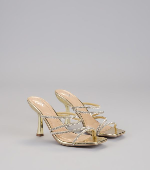 All That Glitters Rhinestone Mules