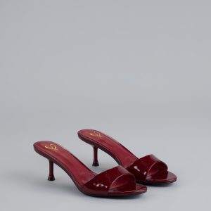 Own the Moment Patent Heeled Mules