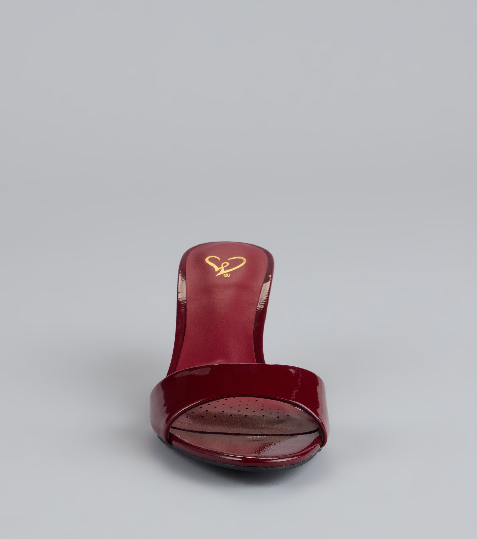 Own the Moment Patent Heeled Mules - Image 4