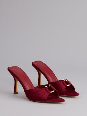 Touch Of Drama Stiletto Mules