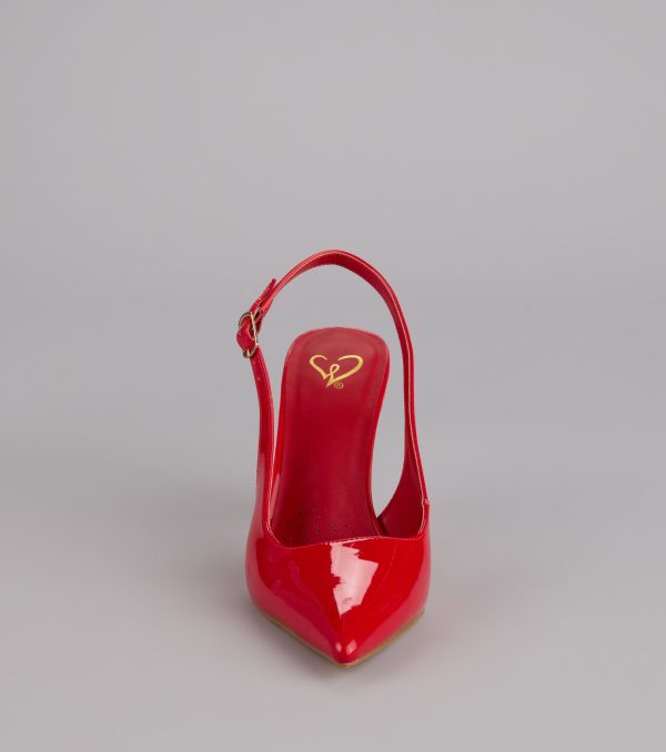 Bold Chic Slingback Stiletto Heels - Image 3
