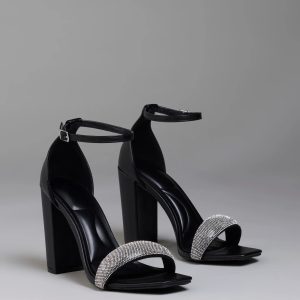 Royal Treatment Rhinestone Block Heels