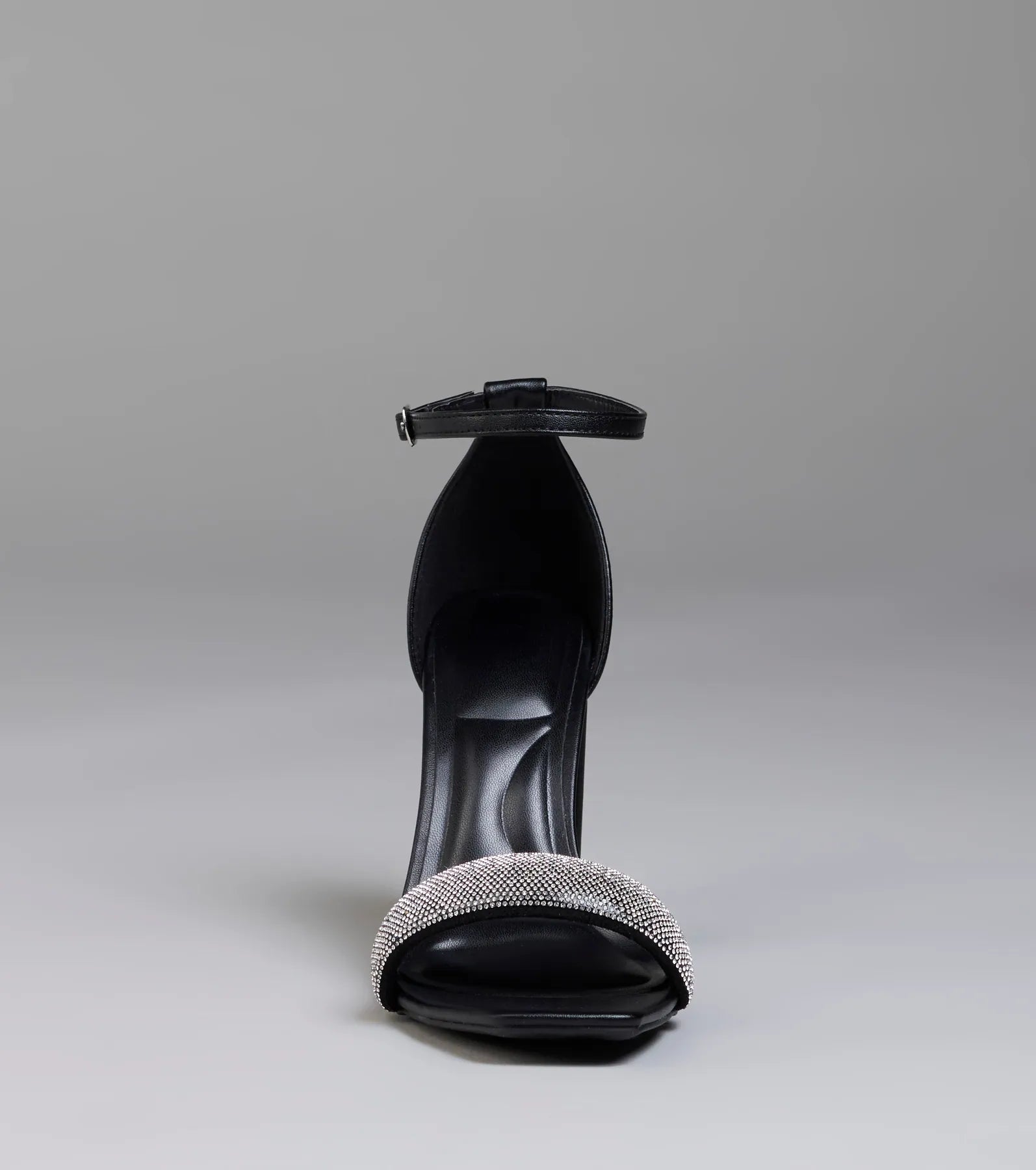 Royal Treatment Rhinestone Block Heels - Image 3