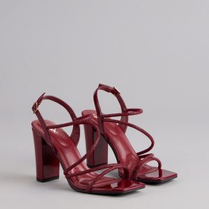 Chic Crush Strappy Block Heels
