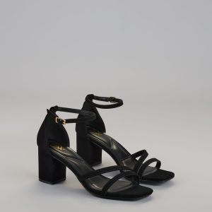 Chic Step Strappy Block Heels