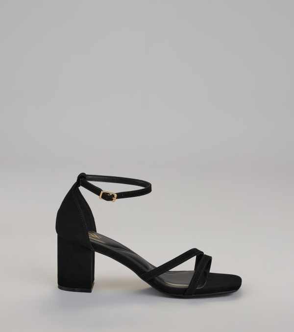 Chic Step Strappy Block Heels - Image 2