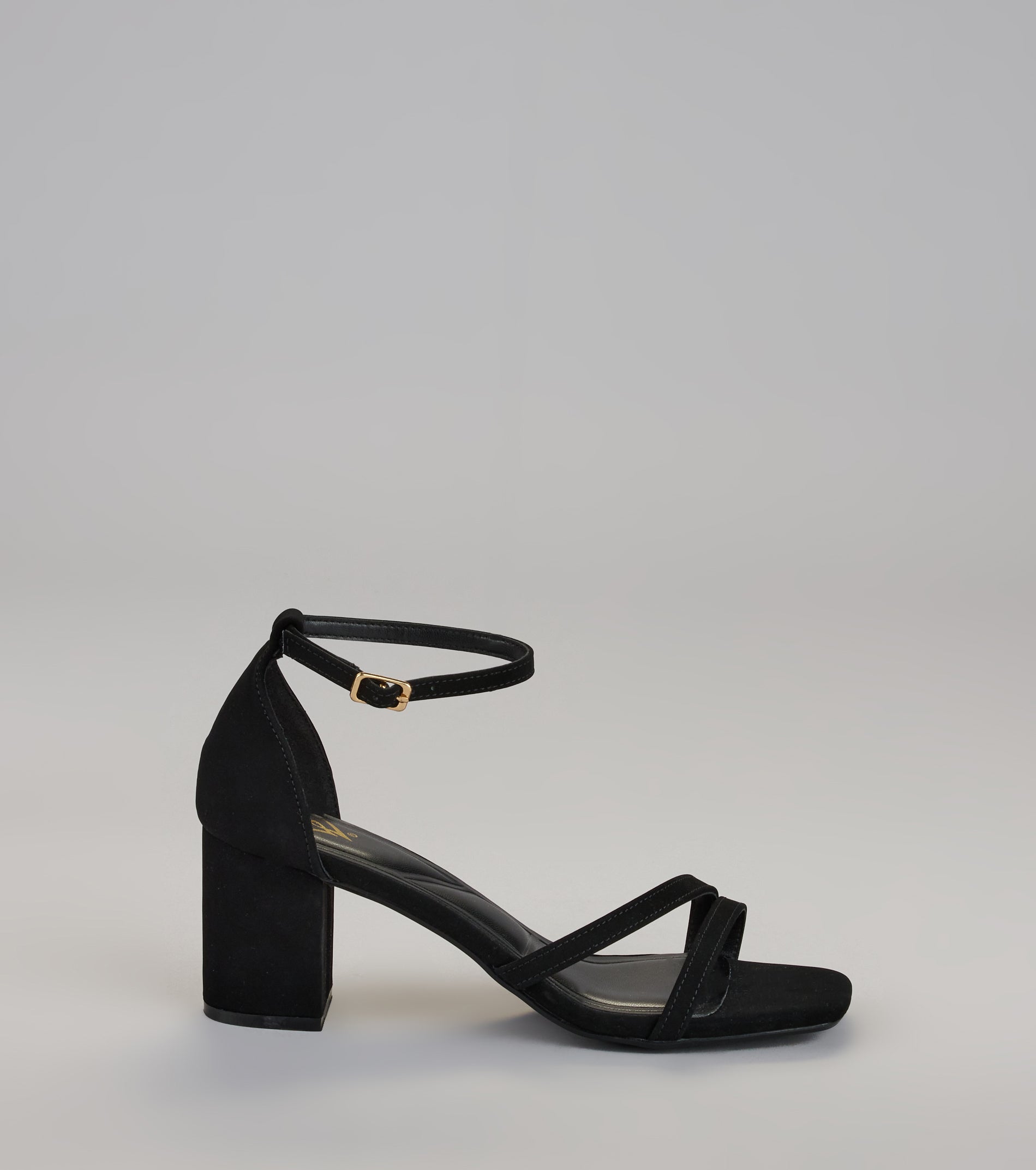 Chic Step Strappy Block Heels - Image 2