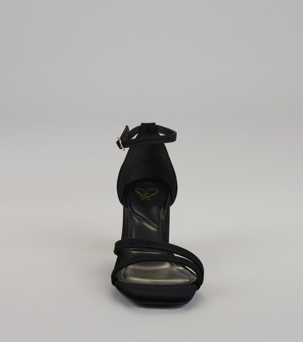 Chic Step Strappy Block Heels - Image 3