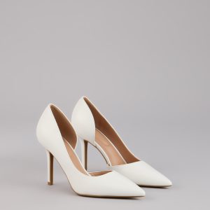 Simply Polished Cutout Stiletto Pumps