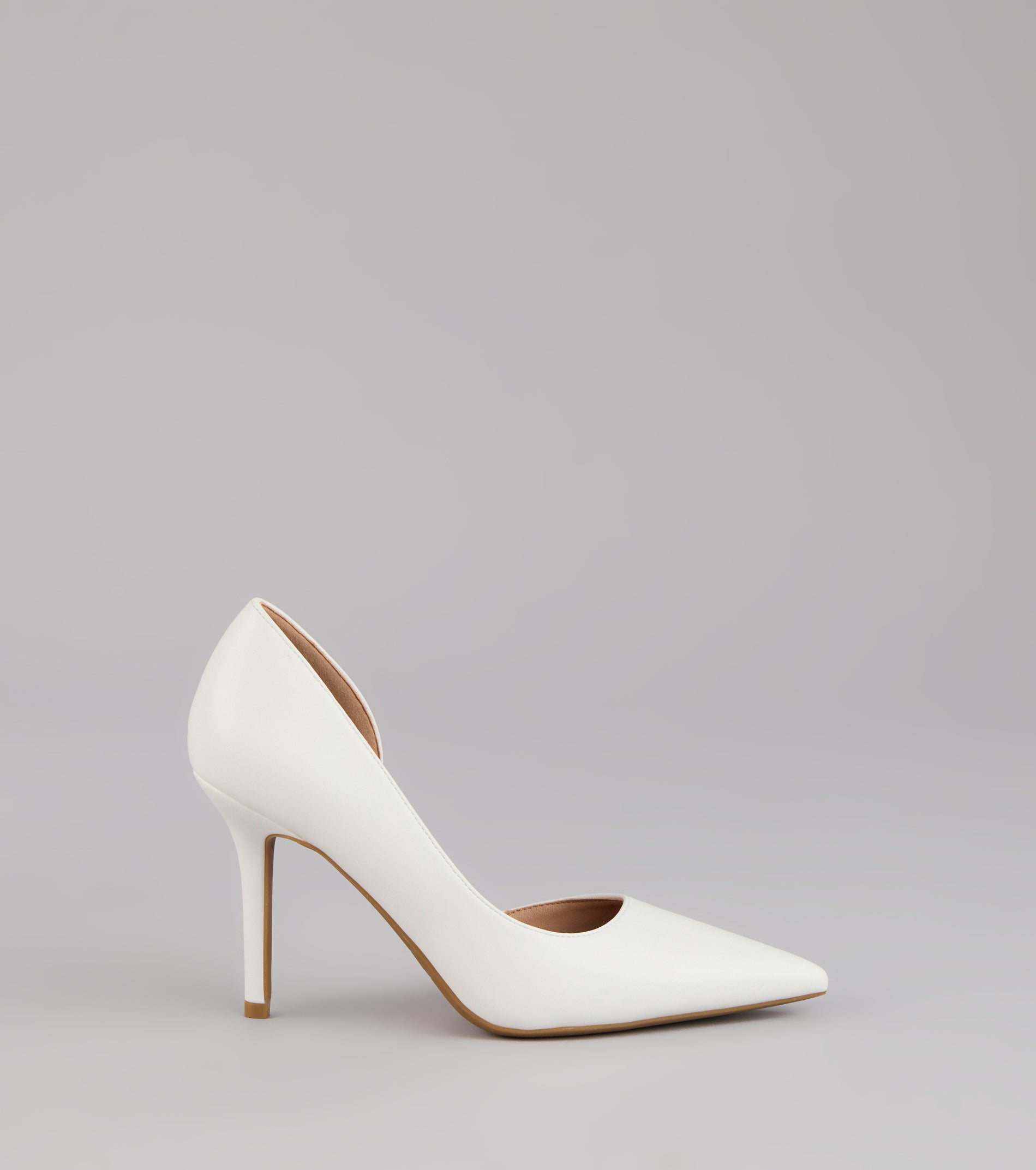 Simply Polished Cutout Stiletto Pumps - Image 2