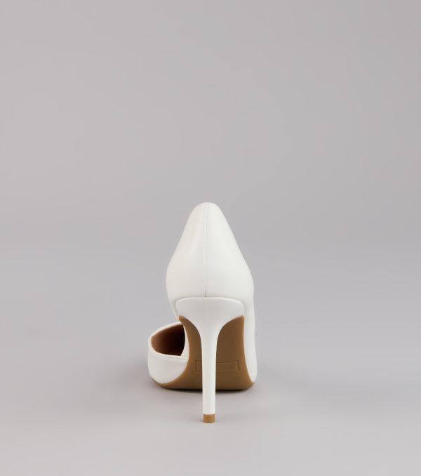 Simply Polished Cutout Stiletto Pumps - Image 4