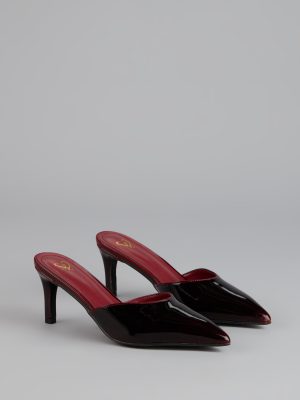 Polished Intent Patent Mules
