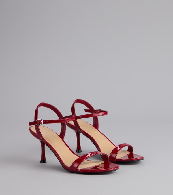 Sleek And Simple Patent Kitten Heels - Image 5