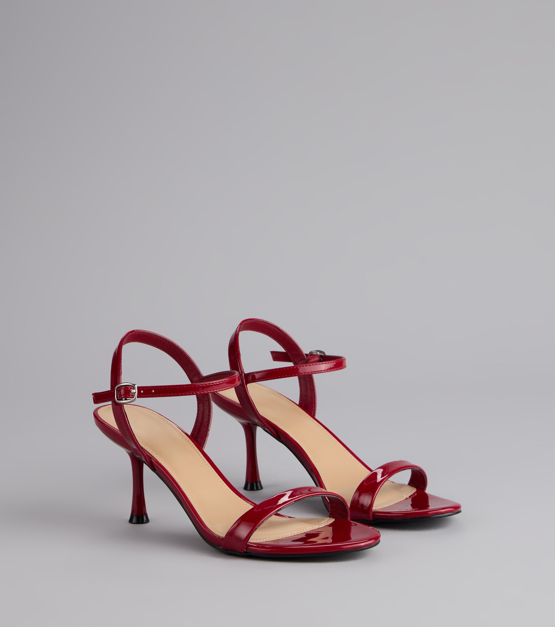 Sleek And Simple Patent Kitten Heels - Image 5