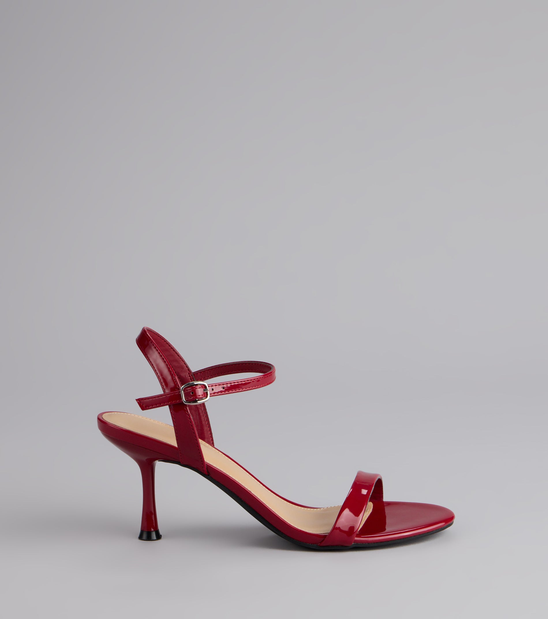 Sleek And Simple Patent Kitten Heels - Image 6