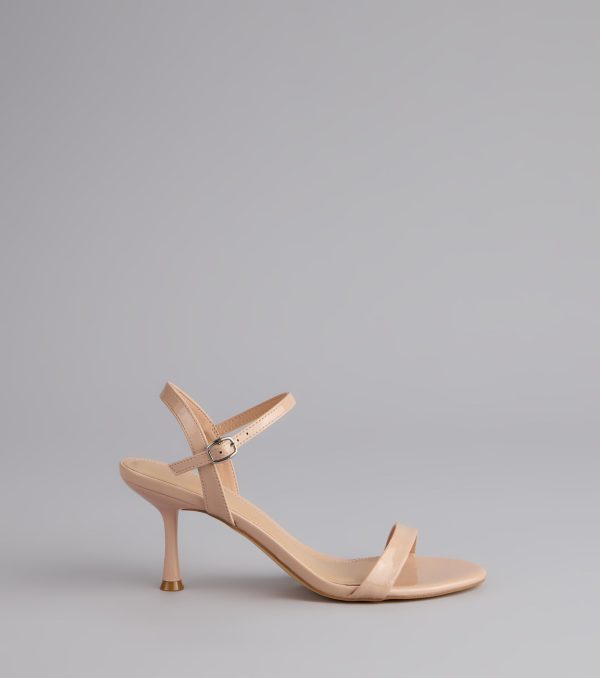 Sleek And Simple Patent Kitten Heels - Image 2