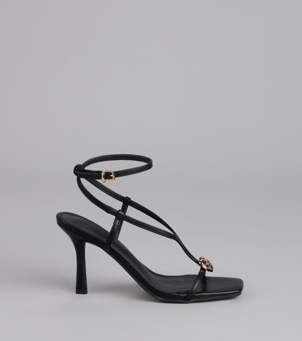 Evening Edit Strappy Stiletto Heels - Image 2