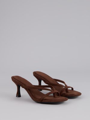 Minimal Mood Faux Suede Kitten Heels