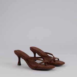 Minimal Mood Faux Suede Kitten Heels