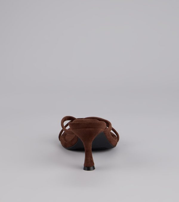 Minimal Mood Faux Suede Kitten Heels - Image 4