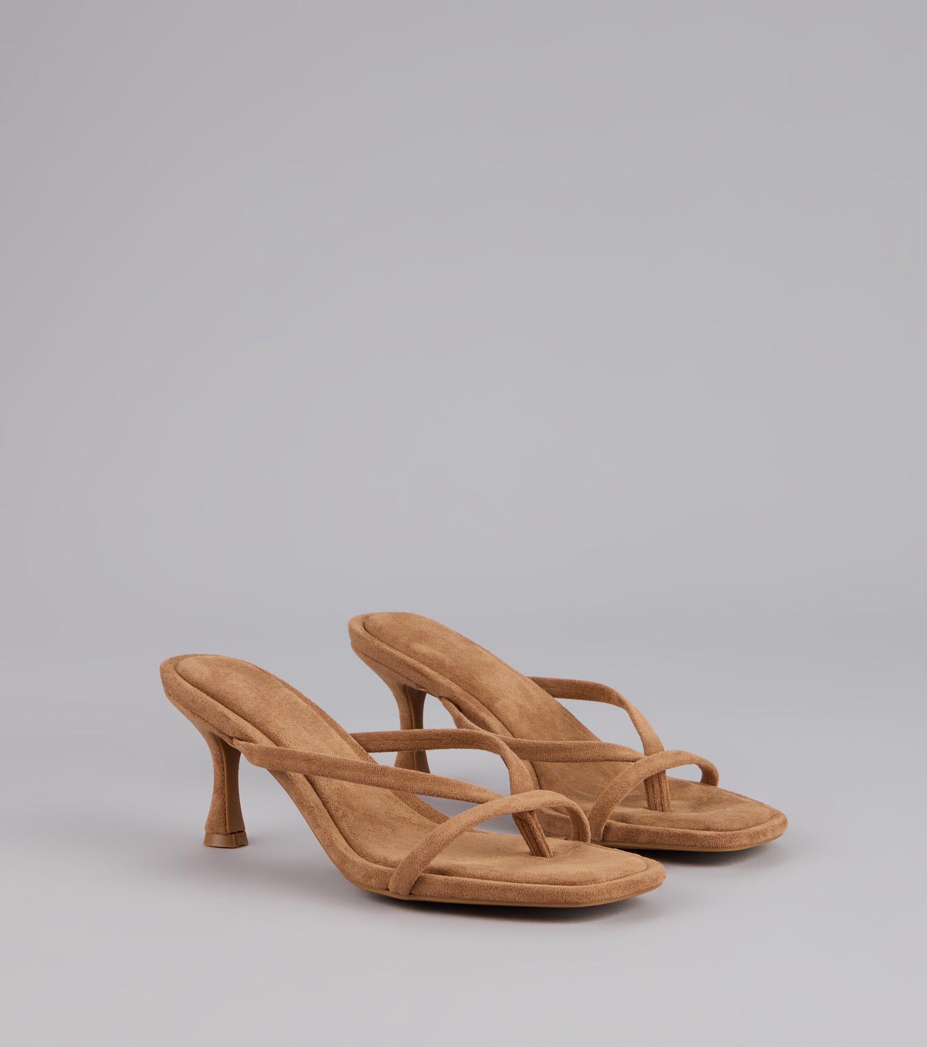 Minimal Mood Faux Suede Kitten Heels - Image 5