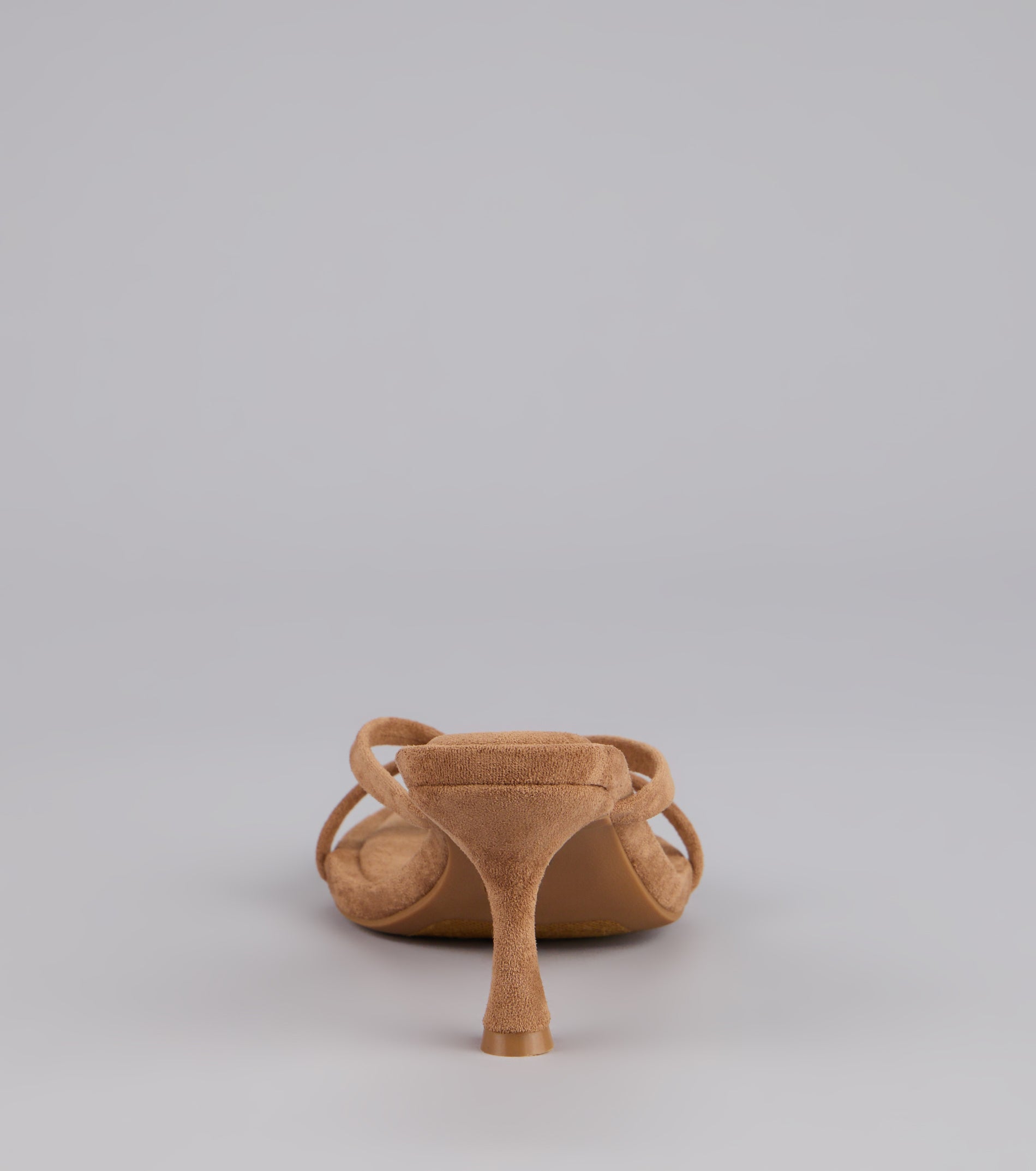 Minimal Mood Faux Suede Kitten Heels - Image 8