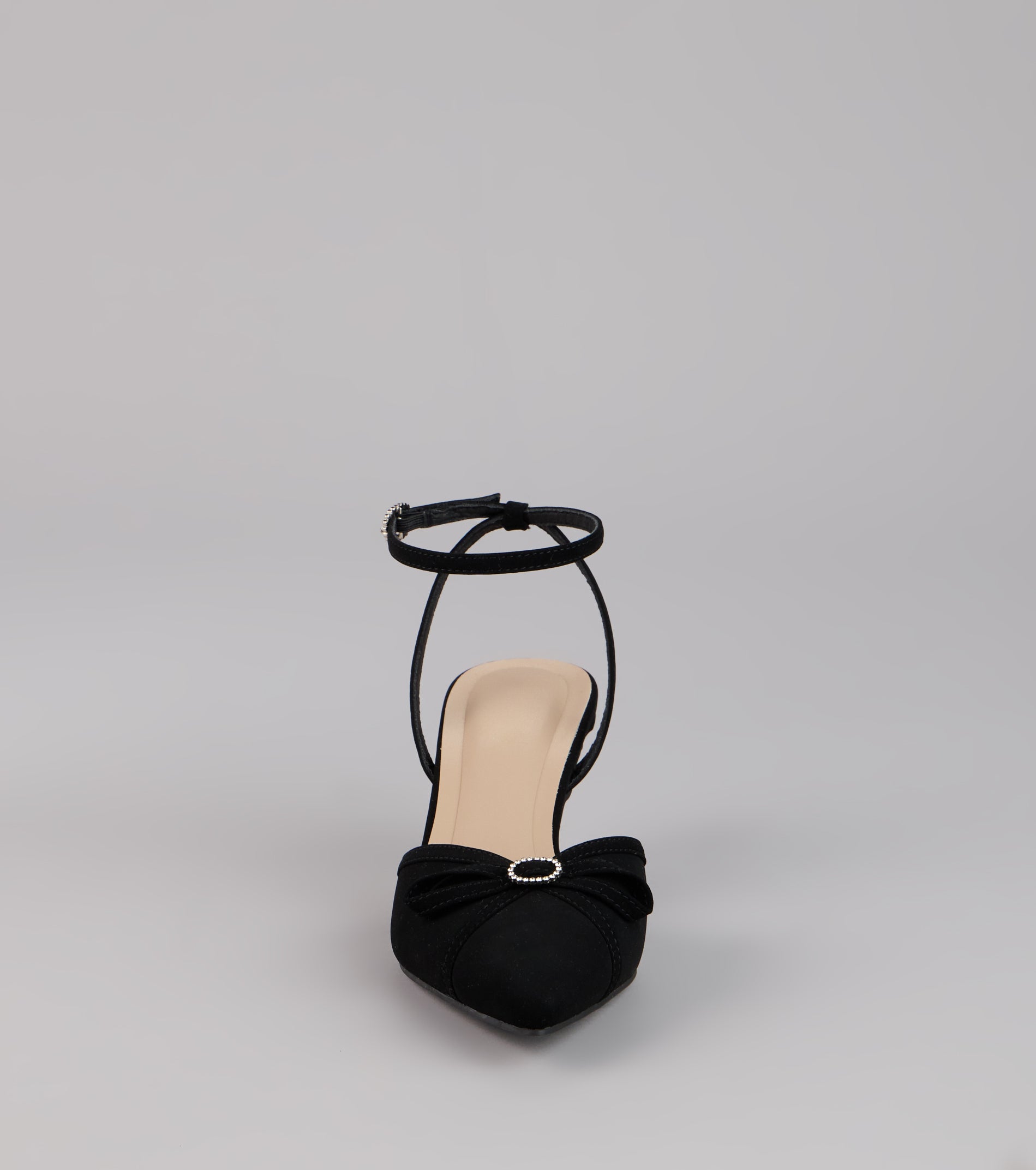 Sweet Point Kitten Bow Heels - Image 3