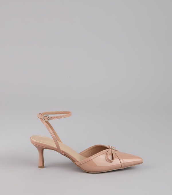 Sweet Point Kitten Bow Heels - Image 10