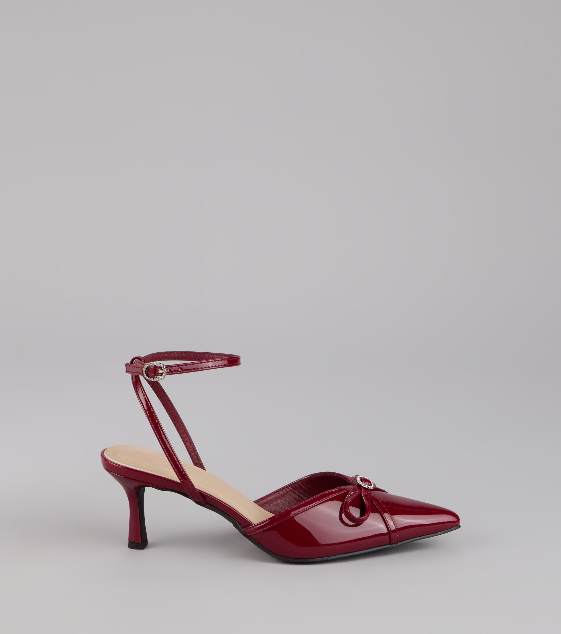 Sweet Point Kitten Bow Heels - Image 6