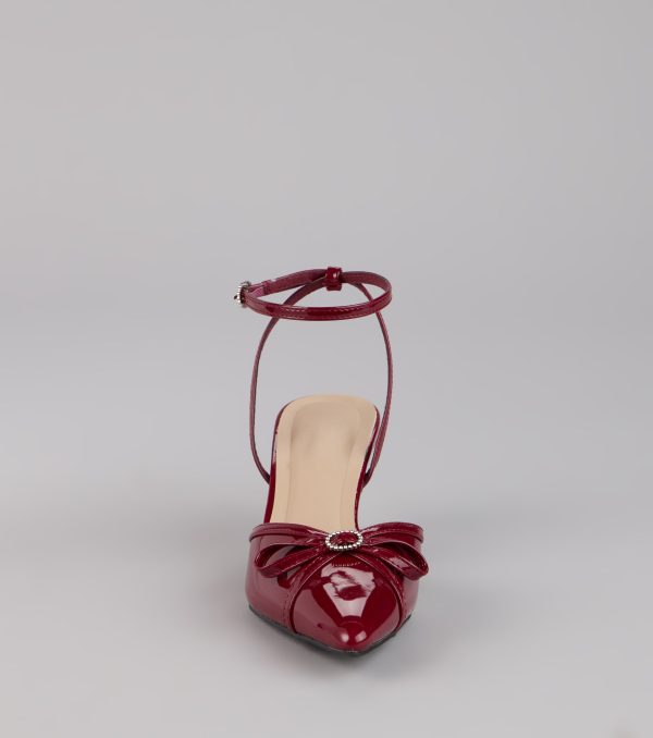 Sweet Point Kitten Bow Heels - Image 7