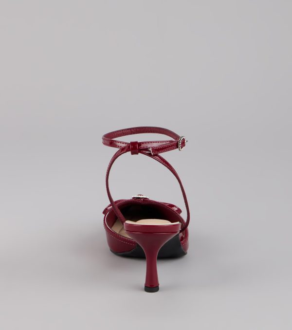 Sweet Point Kitten Bow Heels - Image 8