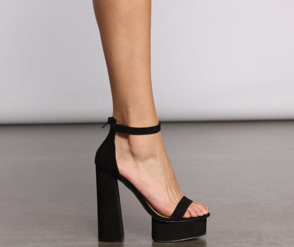 Total Diva Chunky Platform Block Heels - Image 4