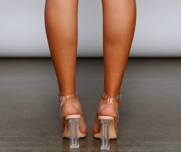 Trendy Babe Lucite Block Heels - Image 10