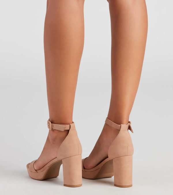 Everday Chic Basic Block Heels - Image 7