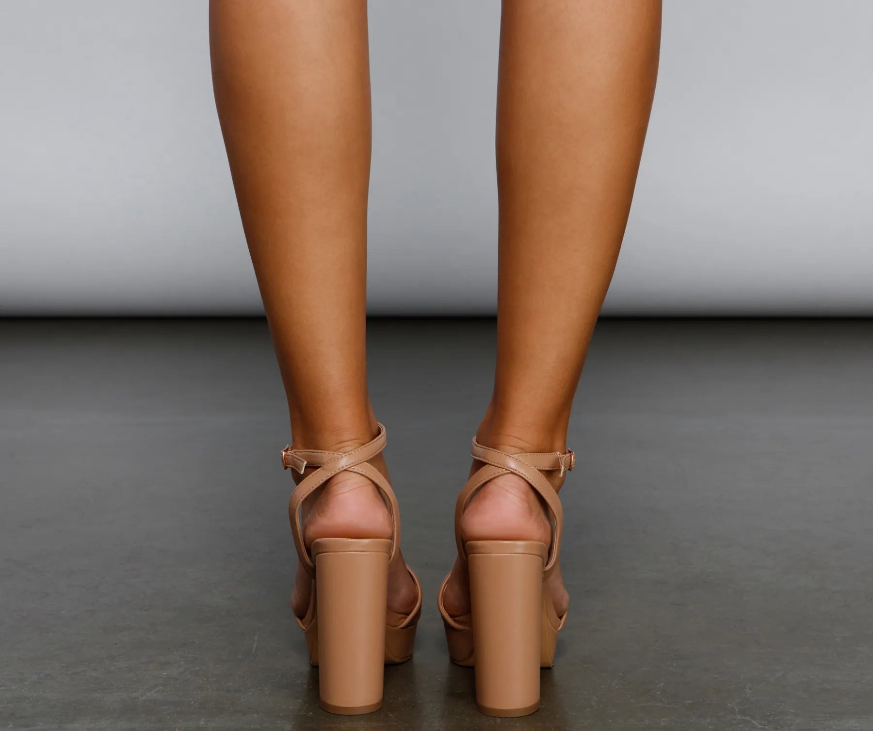 Elevated Glam Platform Block Heels - Image 10